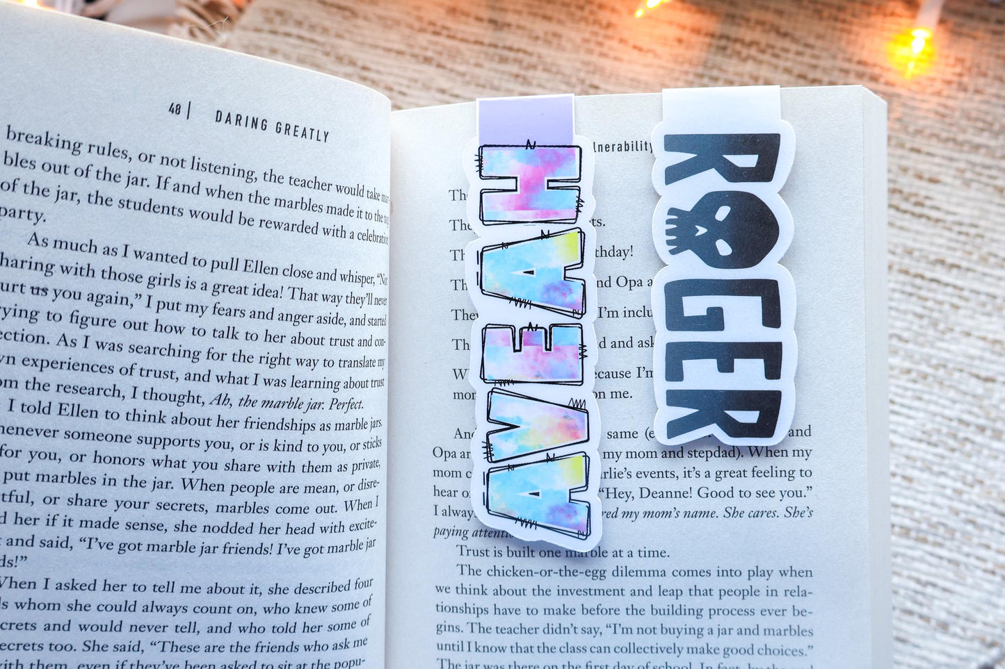 Personalized Magnetic Bookmark